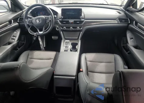 2022 Honda Accord Hybrid Sport из США, поврежденный, VIN 1HGCV3F26NA047321